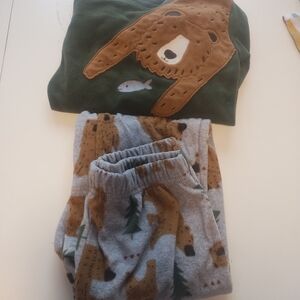 Bear Themed Pajama Set